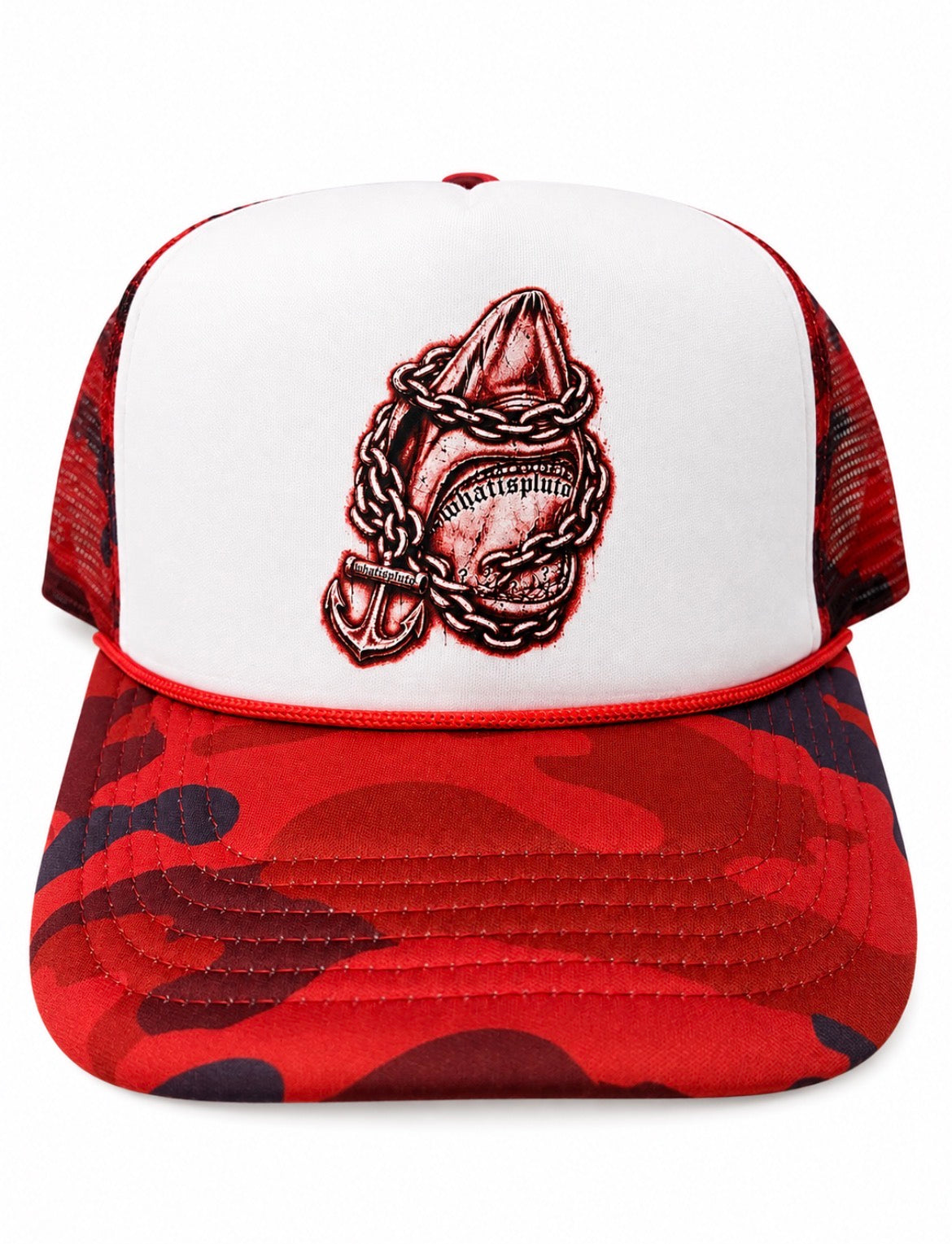 “Wheezy” Camo Trucker Hat