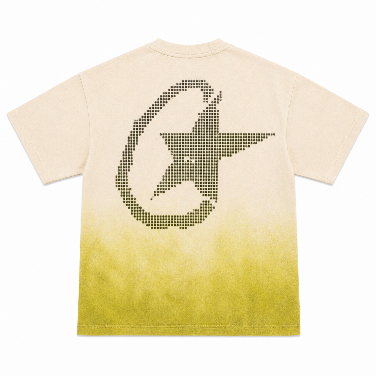 “Sediment” Oversized Box Ombré Tee