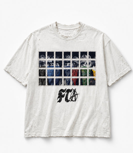 “The Ramones” Inspired Distressed T-Shirt