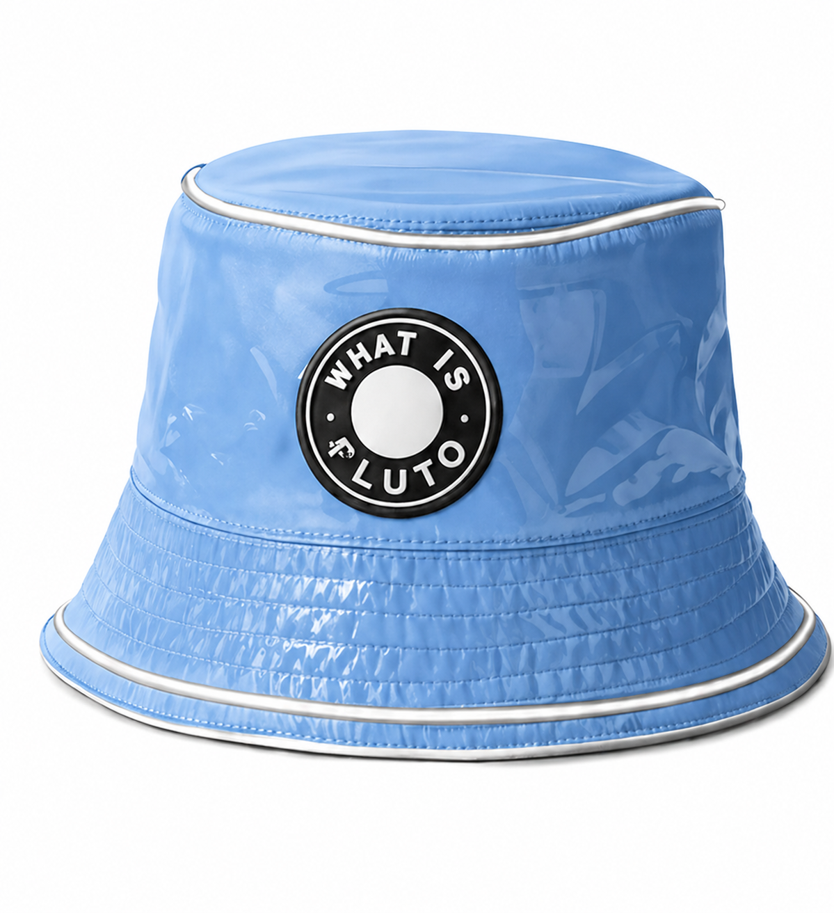 “Illuminate” Unisex Patent Leather Bucket Hat
