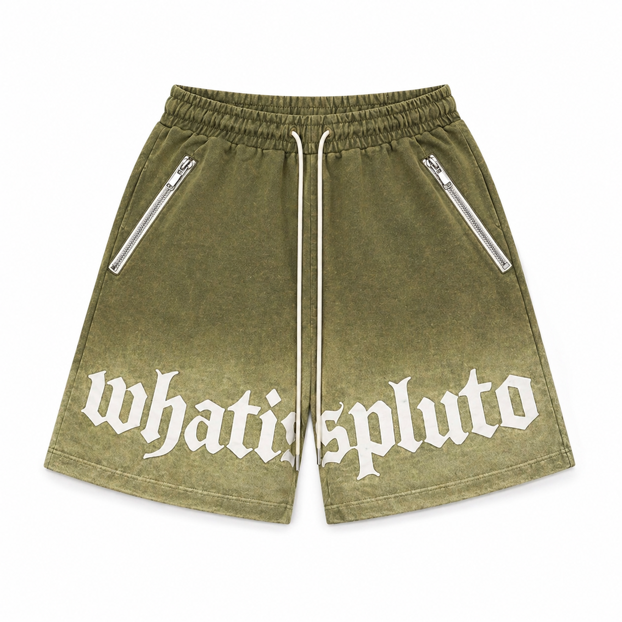 “Sediment” Ombré Cotton 8oz Sweatshort