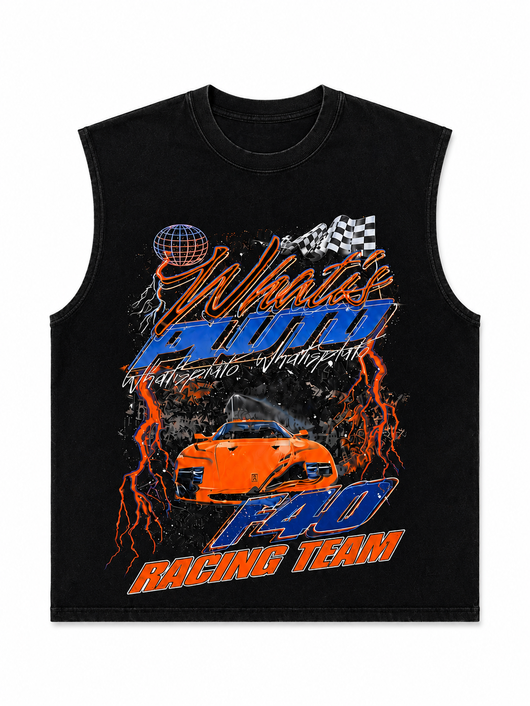 “F40 Team” Garment Dyed Tee