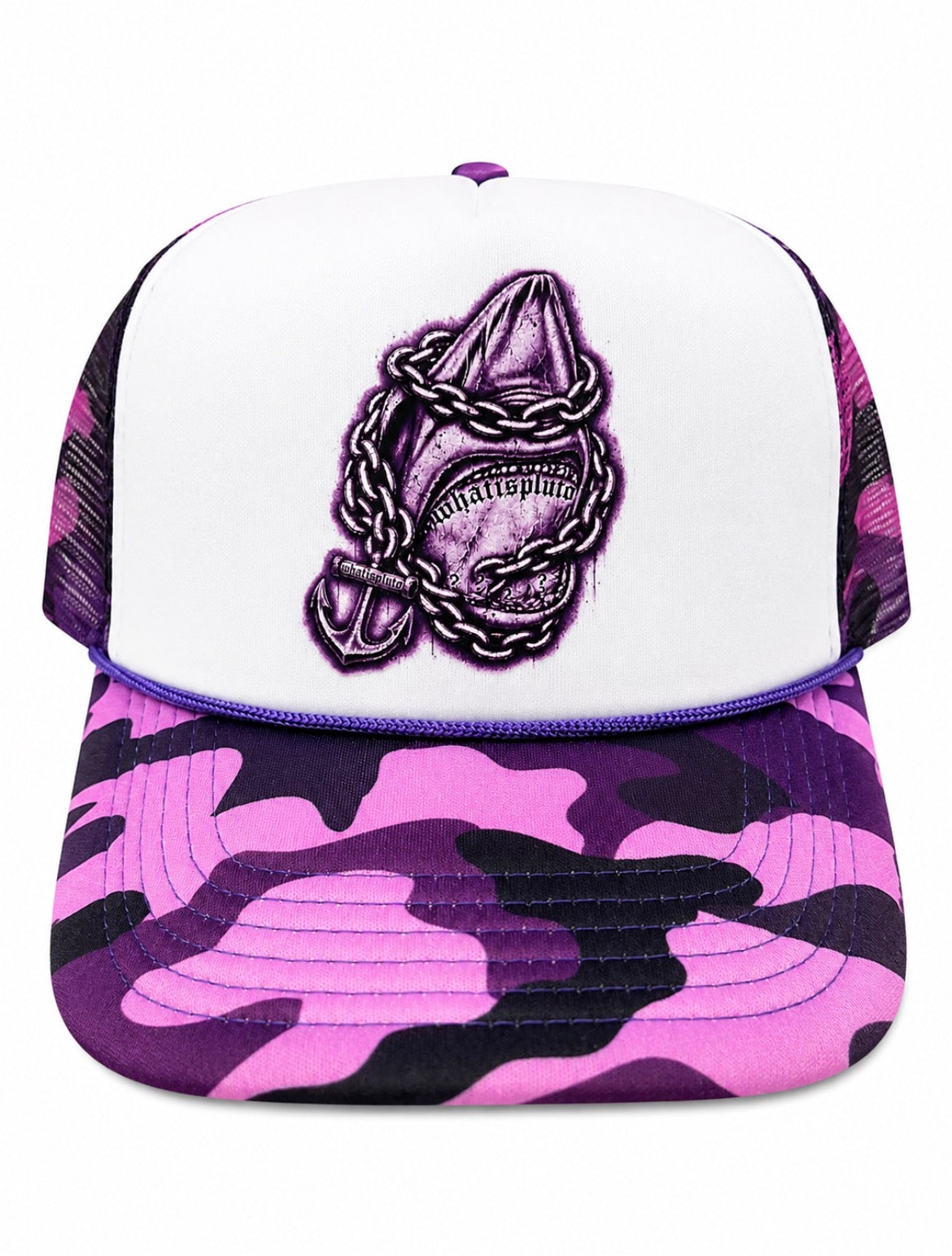 “Wheezy” Camo Trucker Hat