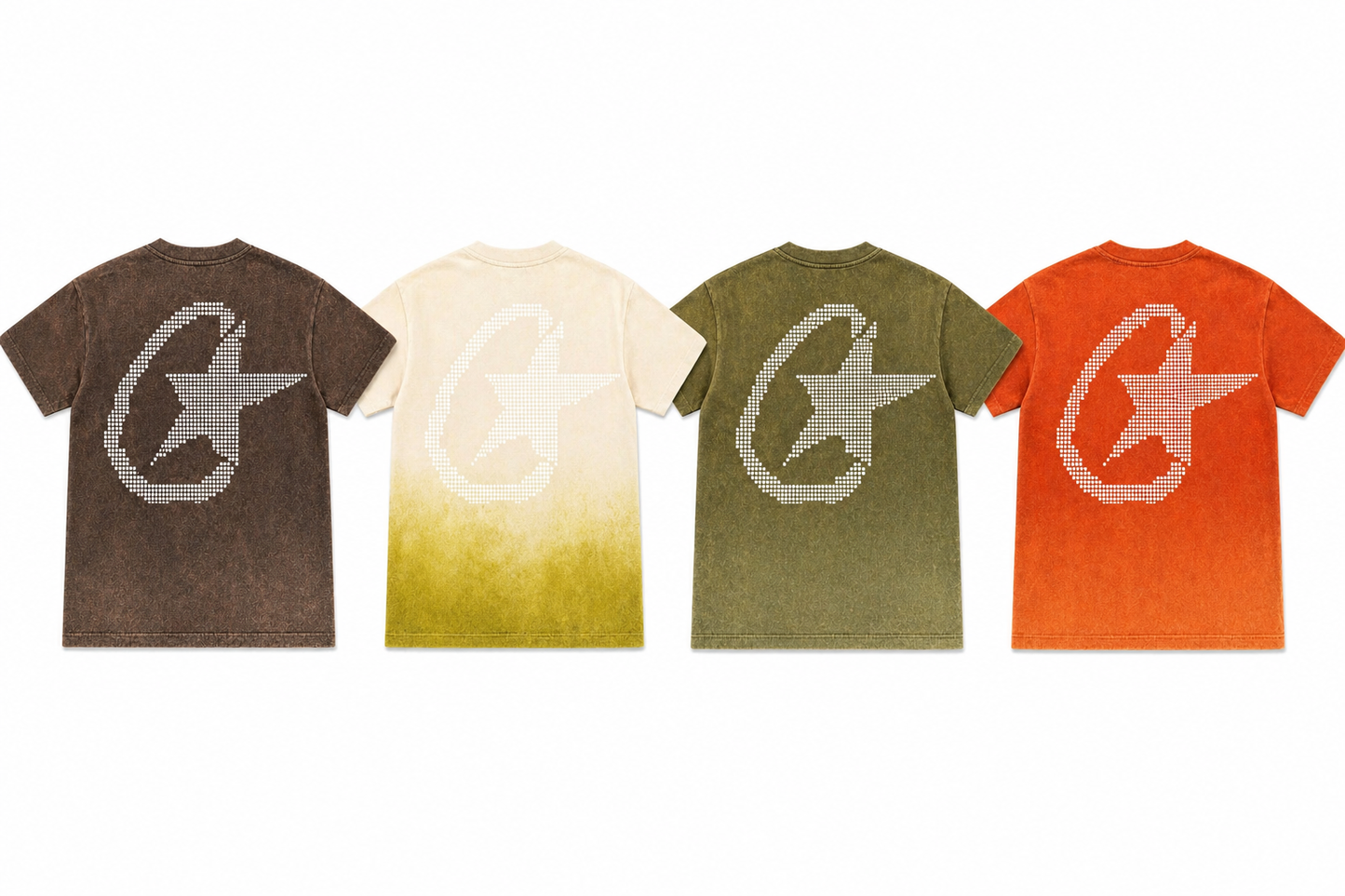 “Sediment” Oversized Box Ombré Tee