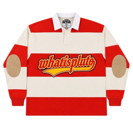 “West End” Box Fit Striped Rugby