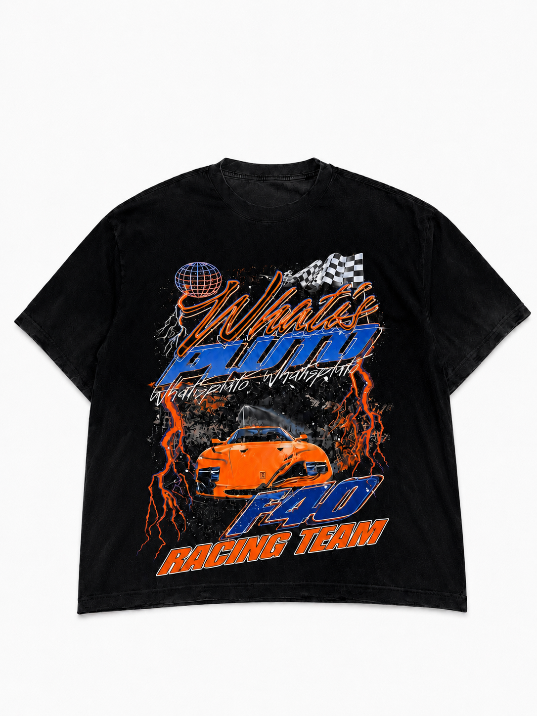“F40 Team” Garment Dyed Tee