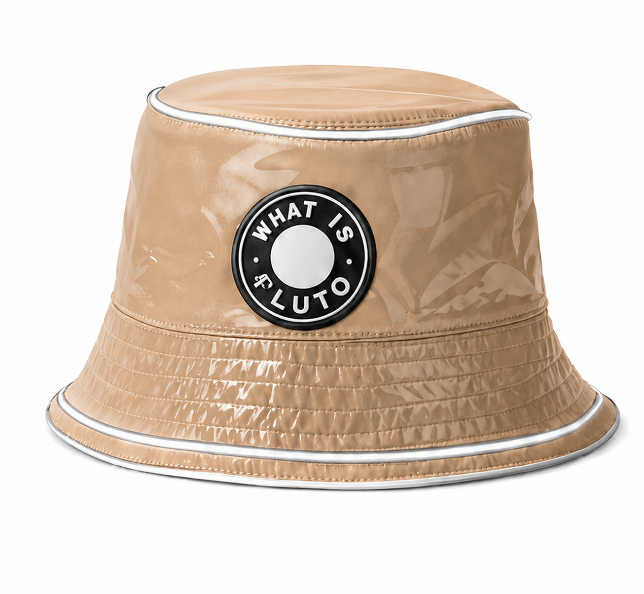 “Illuminate” Unisex Patent Leather Bucket Hat