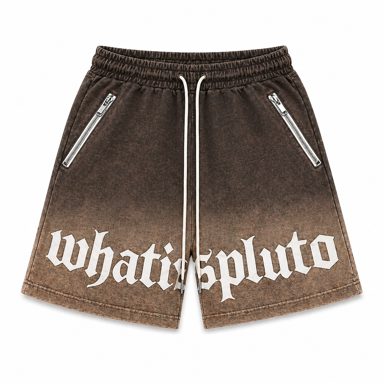 “Sediment” Ombré Cotton 8oz Sweatshort