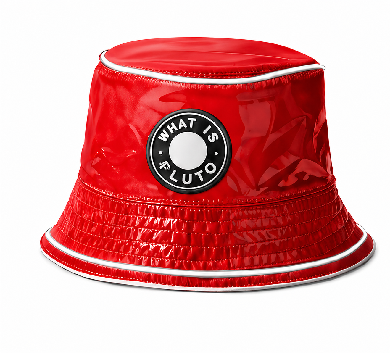 “Illuminate” Unisex Patent Leather Bucket Hat