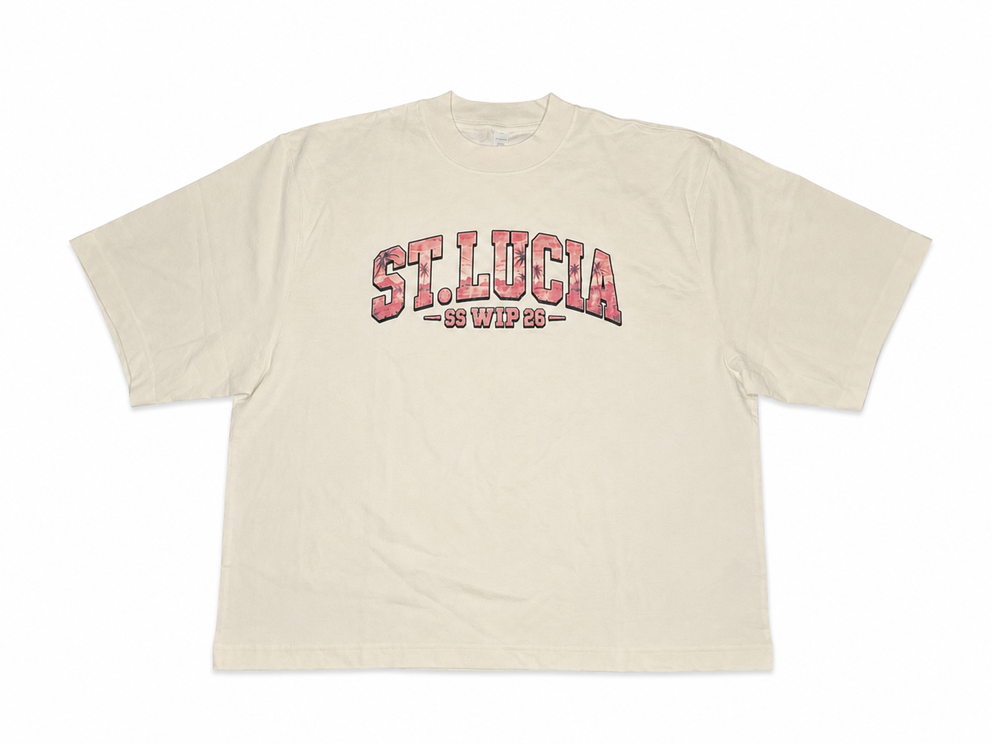 “St.Lucia” Oversized Box Fit Tee