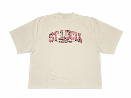 “St.Lucia” Oversized Box Fit Tee