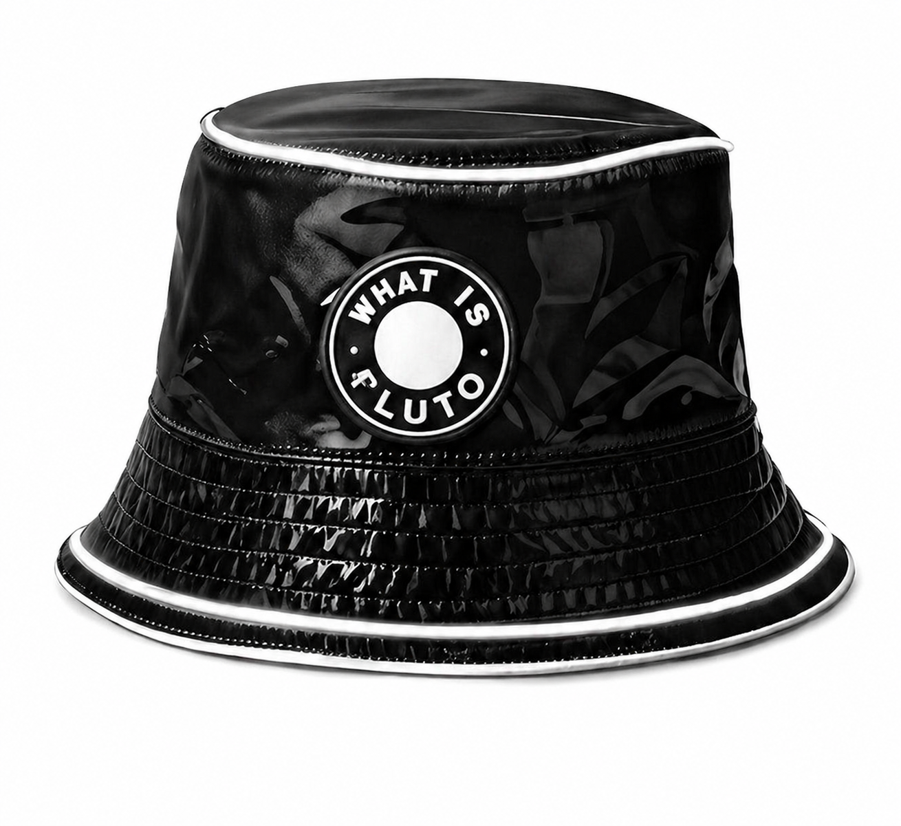 “Illuminate” Unisex Patent Leather Bucket Hat