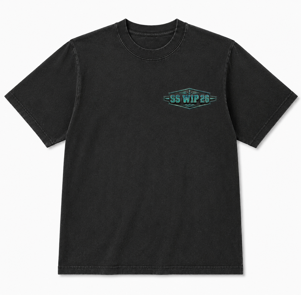 “Sea Vessel” Garment Dyed French Terry T-Shirt