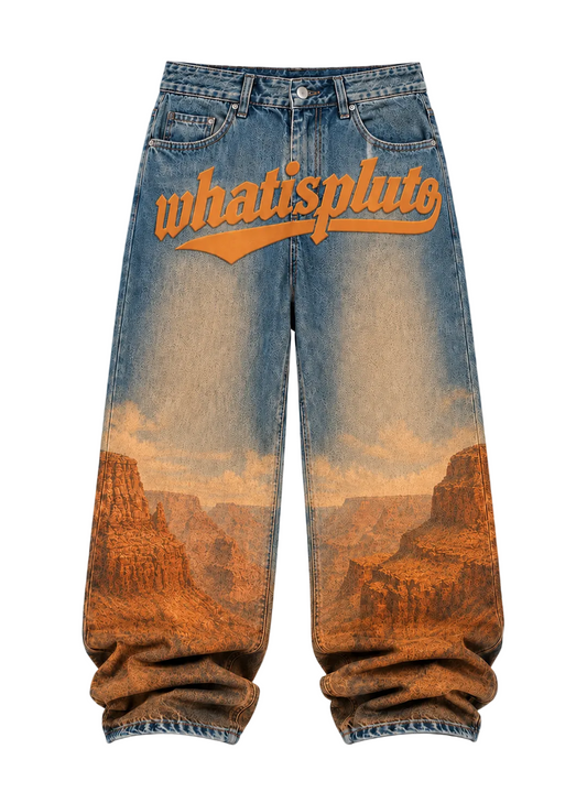 “Scottsdale” Stonewash Baggy Jean