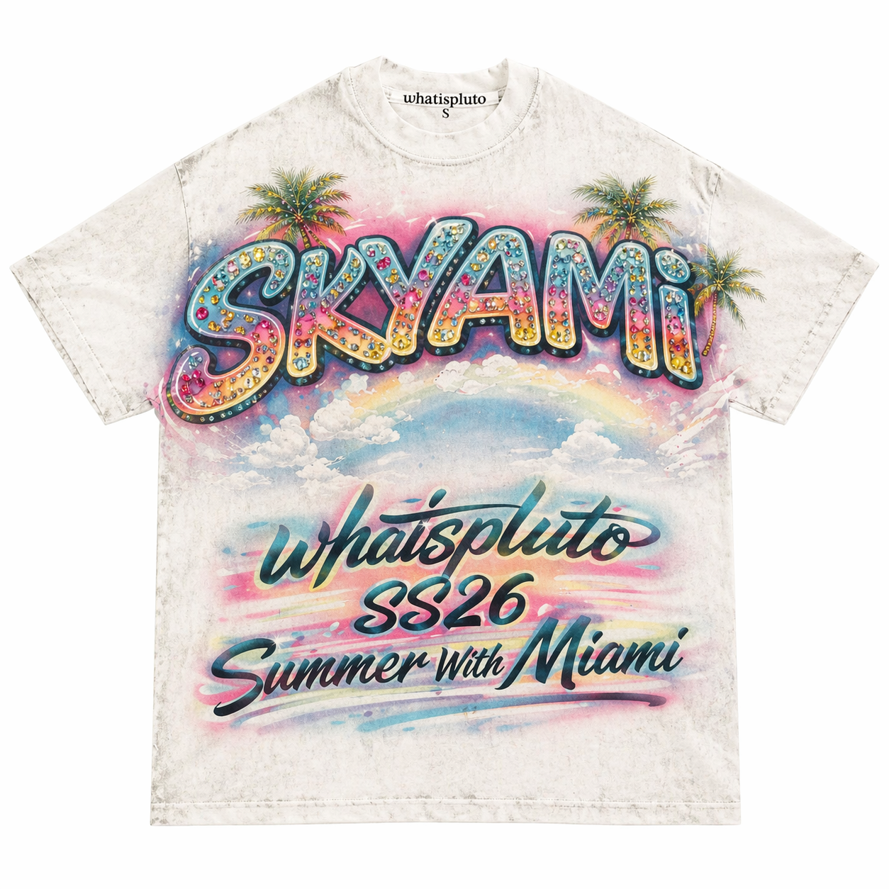 “SKYAMI” Oversized Box Tee