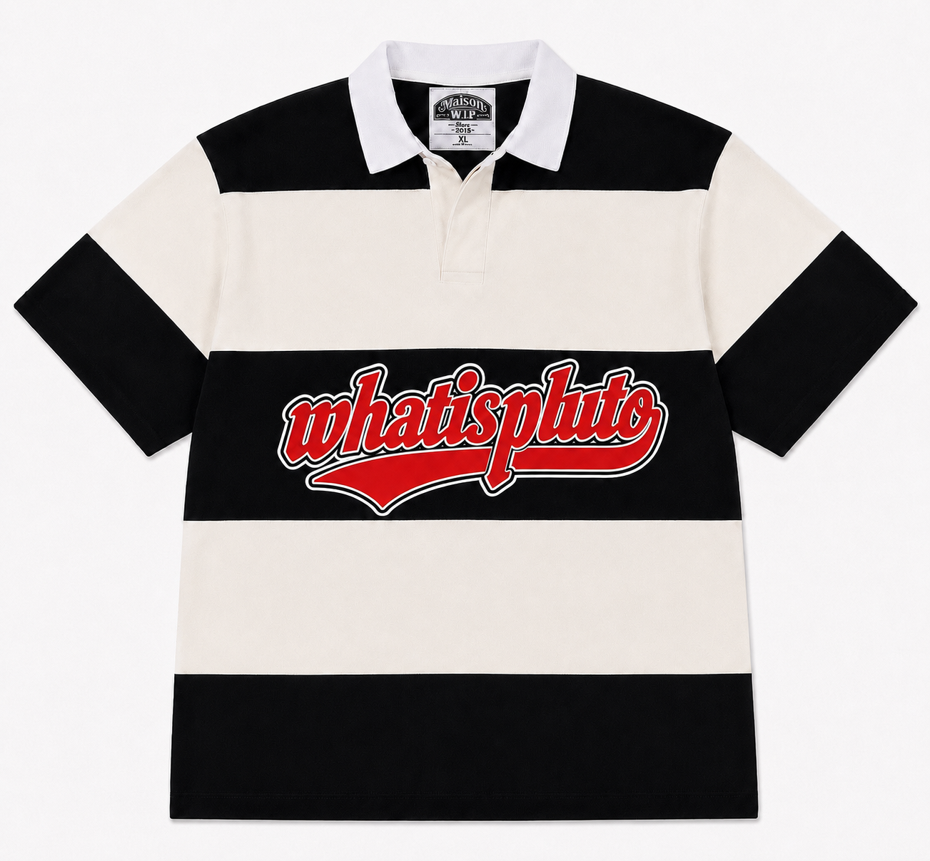 “West End” Box Fit Striped Rugby
