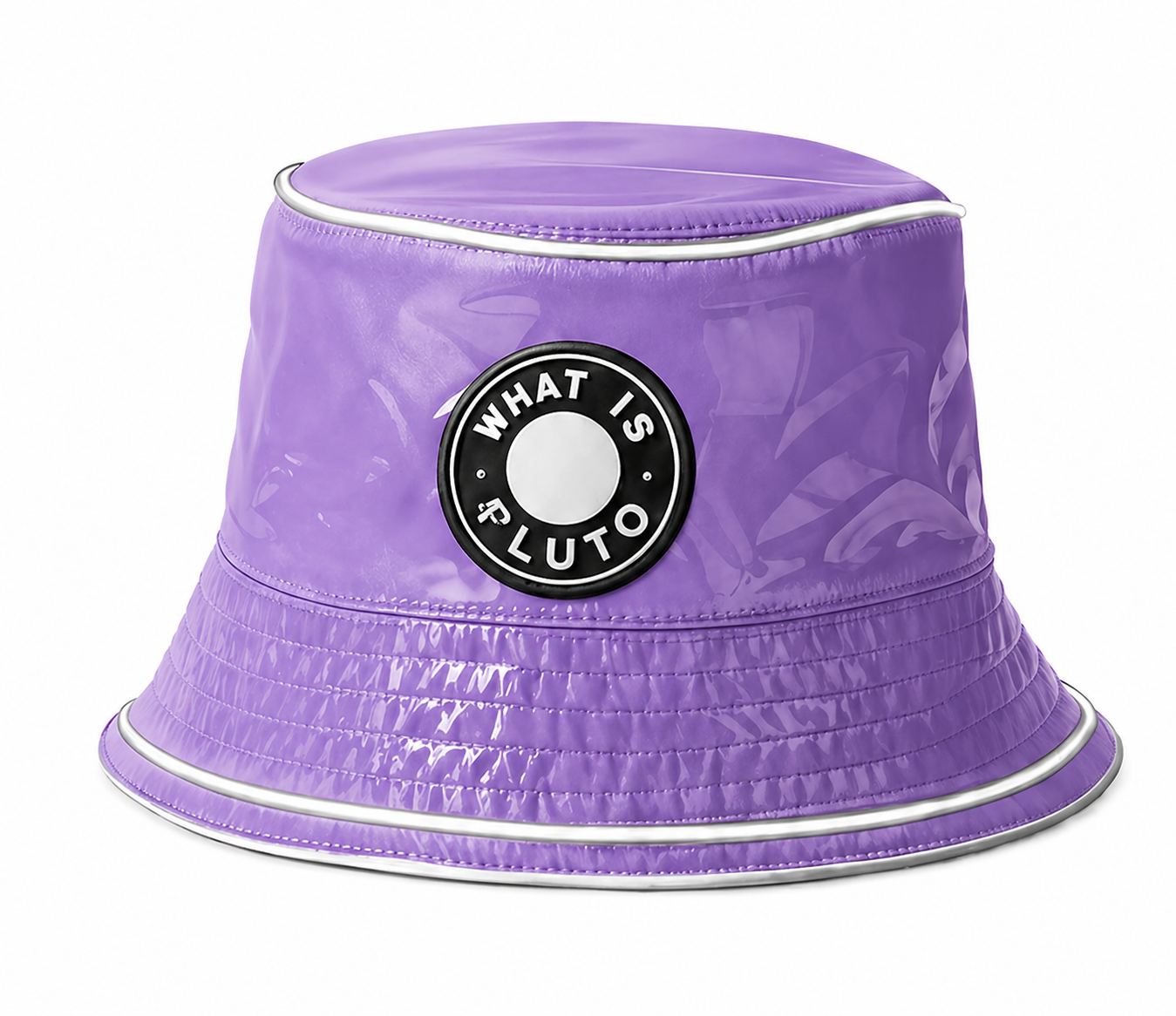“Illuminate” Unisex Patent Leather Bucket Hat