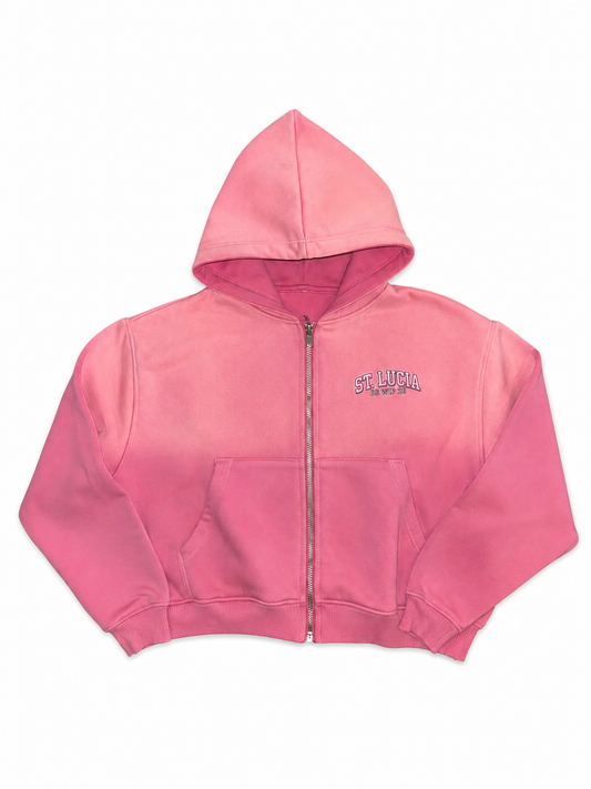 “St.Lucia” Heavy Cotton Hoodie